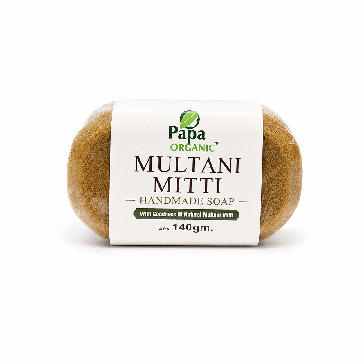 Papa Organic- Multani Mitti Soap Combo Pack (4 × 140g) + Free Attar - Image 3
